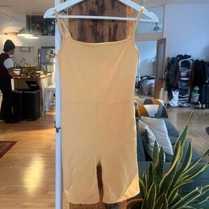 Aritzia Yellow Jumpsuit